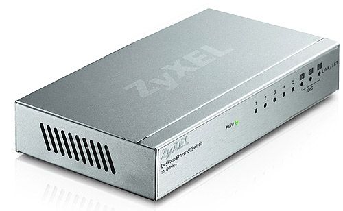 Zyxel ES-108A 8-port Desktop Ethernet Switch Unmanaged