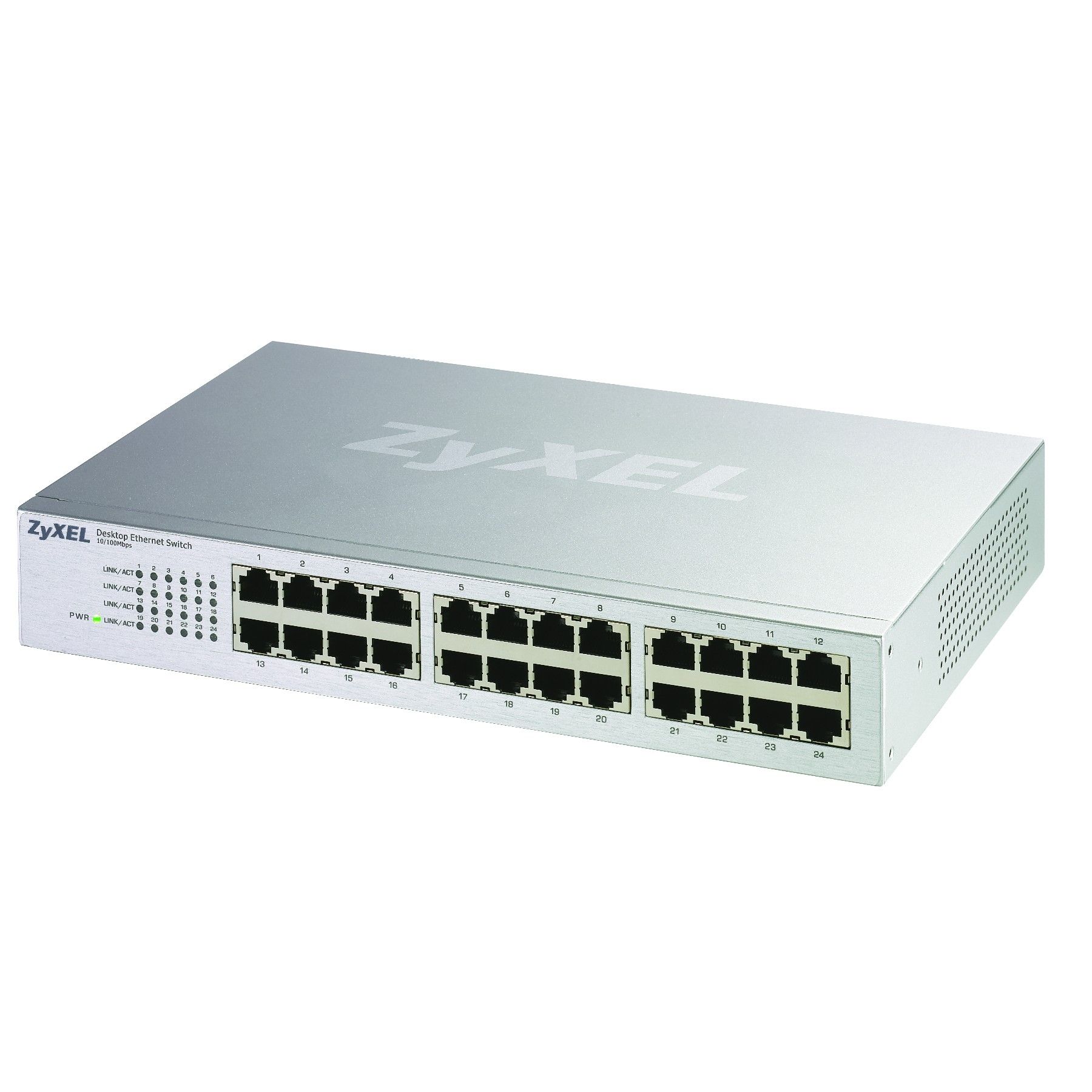 Zyxel ES-124P 24-port Desktop Ethernet Switch Unmanaged