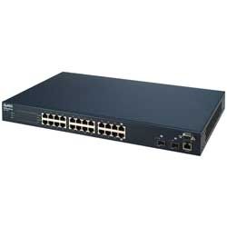 Zyxel GS-2024 24-port Managed Layer 2 Gigabit Ethernet Switch with 2 SFP Slots Unmanaged
