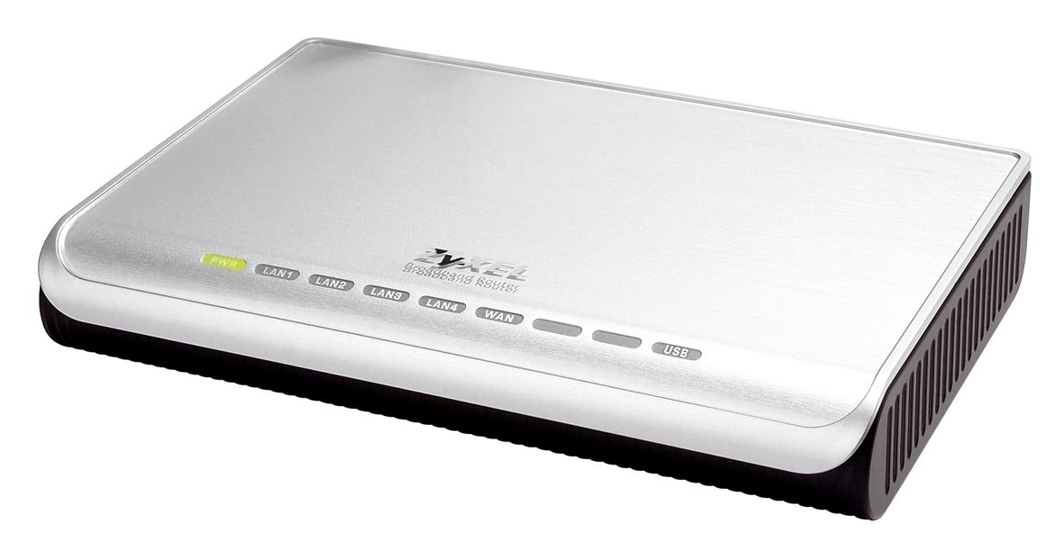 Zyxel P-335 Firewall Router with USB Print Server wired router