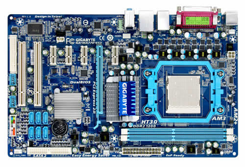 GIGABYTE GA-MA770-ES3 motherboard AMD 770 ATX