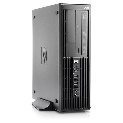 HP Z200 Base Model Intel® Core™ i7 i7-870 4 GB DDR3-SDRAM SFF Workstation Black