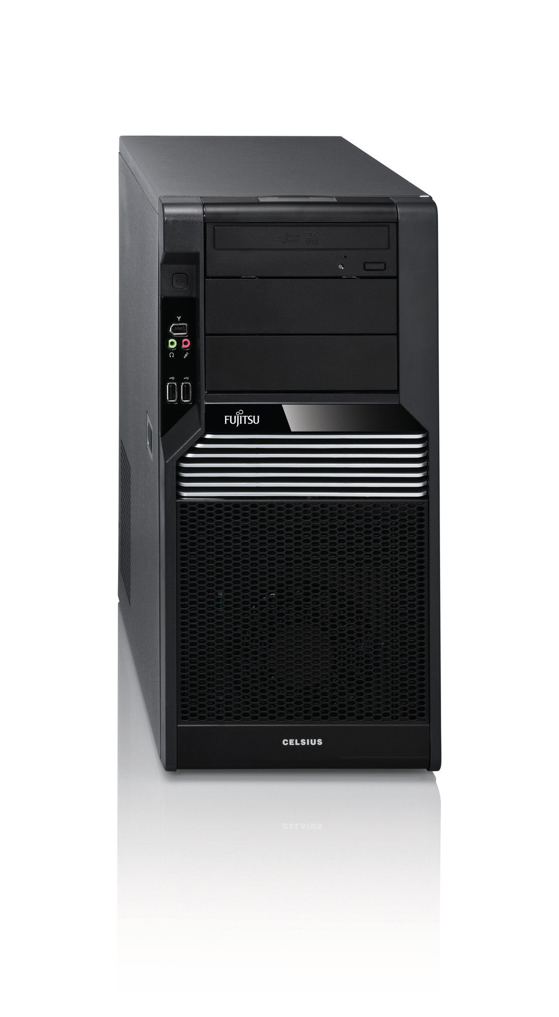 Fujitsu CELSIUS 470-2 Intel® Xeon® 5000 Sequence E5620 6 GB DDR3-SDRAM Windows 7 Professional Tower Workstation Black