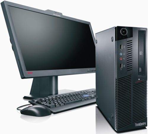 Lenovo ThinkCentre M90 Intel® Core™ i3 i3-530 2 GB DDR3-SDRAM 250 GB Windows 7 Professional SFF PC Black
