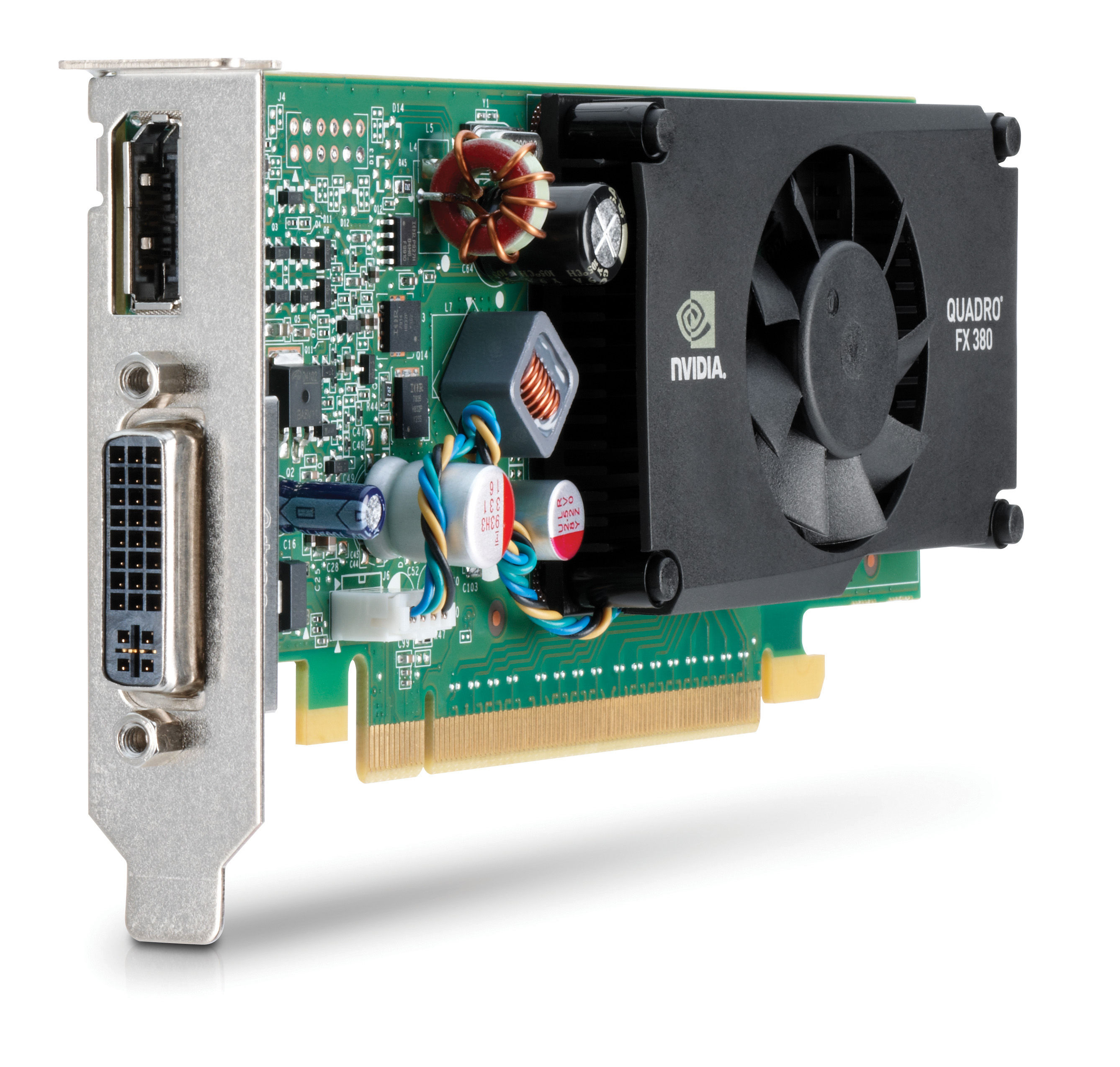 HP NVIDIA Quadro FX380 LP 512MB Graphics