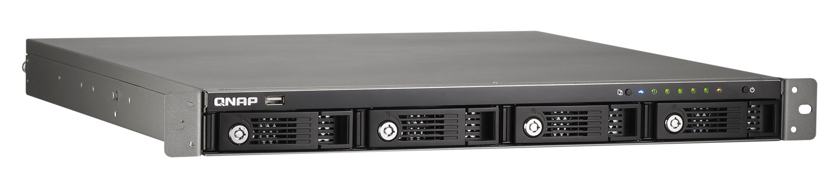 QNAP TS-439U-SP/2TB NAS/storage server Intel Atom® 1 GB DDR2