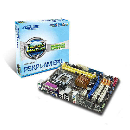 ASUS P5KPL-AM EPU LGA 775 (Socket T) micro ATX