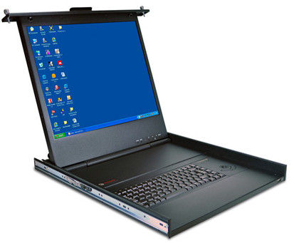 Vertiv Avocent LCD Console Tray-only rack console 48.3 cm (19") 1280 x 1024 pixels Black