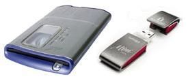 Iomega K 4xZipDrive750MB MiniDriveStick 128MB Storage drive Zip disk