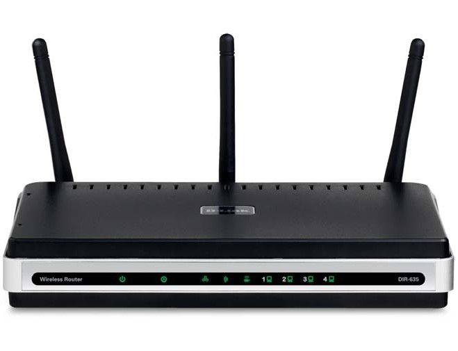 D-Link RangeBooster N 650 Draft-11n Wireless Broadband Router wireless router