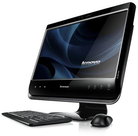Lenovo Essentials C200 Intel Atom® D510 1366 x 768 pixels 2 GB DDR2-SDRAM 320 GB Intel® GMA 3150 Windows 7 Home Premium Black