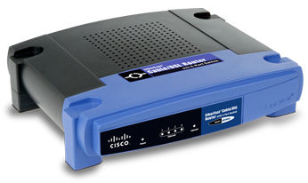 Linksys BEFSR41 wired router Black, Blue