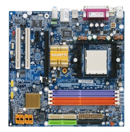 GIGABYTE GA-K8N51PVM9-RH motherboard Socket 939 micro ATX