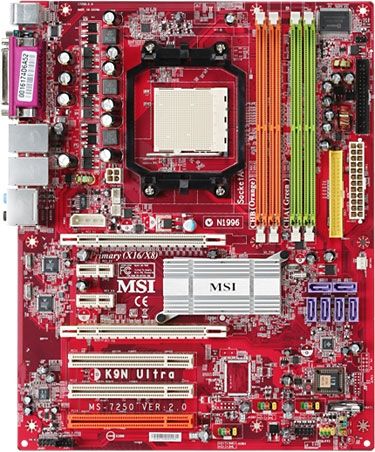MSI K9N Ultra Socket AM2 ATX