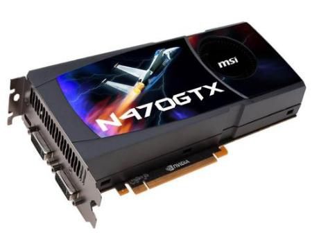 MSI N470GTX-M2D12 GeForce GTX 470 1.25 GB GDDR5