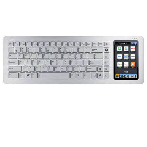 ASUS EeeKeyboard PC EK1542 Intel Pentium Mobile N270 1 GB DDR2-SDRAM 32 GB Intel® GMA 950 Windows XP Home Edition Silver