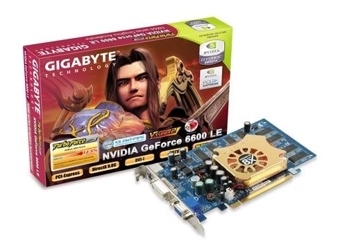 GIGABYTE GV-NX66L256DP graphics card GDDR