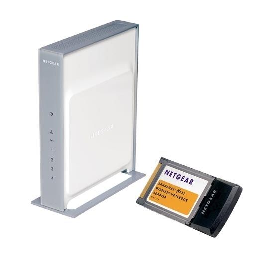 NETGEAR RangeMax NEXT wireless-N router + RangeMax NEXT wireless-N notebook adapter wireless router