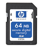 HP Photosmart 64 MB SD Card memory module