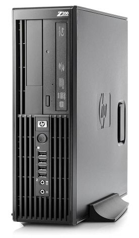 HP Z200 Intel® Core™ i5 i5-650 3 GB DDR3-SDRAM Windows 7 Professional SFF Workstation