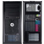 DELL OptiPlex 780MT Intel® Core™2 Duo E8500 4 GB DDR3-SDRAM 320 GB Intel GMA iX4500 Windows 7 Professional Mini Tower PC Black