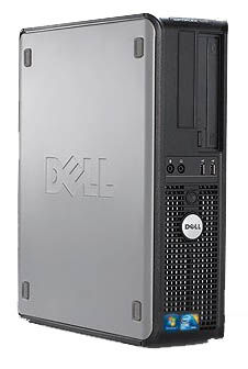 DELL OP380DT-E311 PC Intel® Core™2 Duo E7500 2 GB DDR3-SDRAM 250 GB Intel® GMA X4500 Windows 7 Professional Desktop Grey