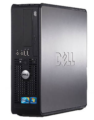 DELL OP780SF-K311 PC Intel® Core™2 Duo E7500 2 GB DDR3-SDRAM 320 GB Intel® GMA 4500M Windows 7 Professional SFF Black