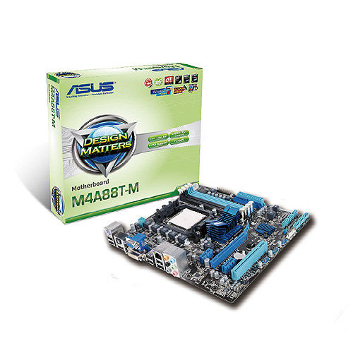 ASUS M4A88T-M motherboard AMD 880G Socket AM3 micro ATX