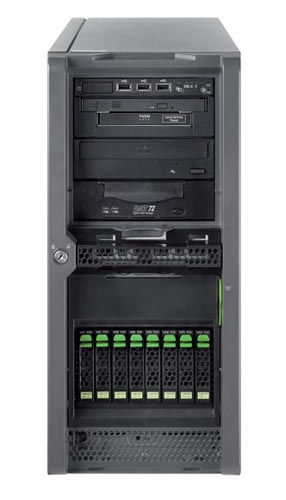 Fujitsu PRIMERGY RX100 S6 server Intel® Xeon® 3000 Sequence X3430 2.4 GHz 4 GB DDR3-SDRAM 350 W