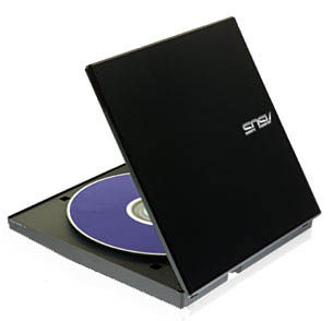 ASUS SDR-08B1-U optical disc drive Black
