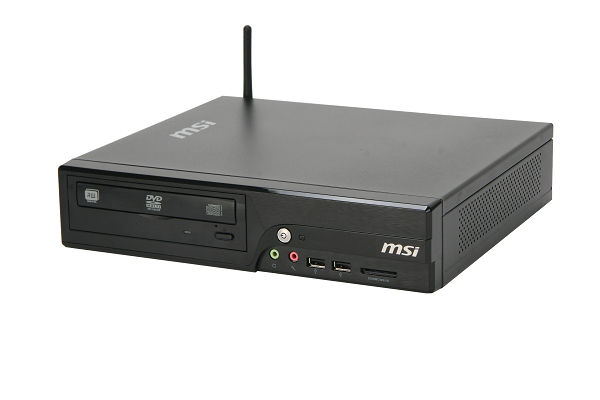 MSI DC500-005FR Intel Atom® D510 2 GB DDR2-SDRAM 320 GB Intel® GMA 3150 Linux PC Black