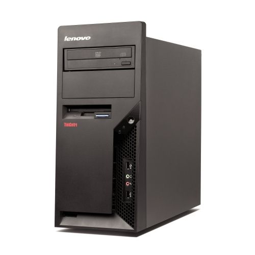 Lenovo ThinkCentre M58 Intel® Core™2 Duo E7500 2 GB DDR3-SDRAM 250 GB Intel® GMA X4500 Windows 7 Professional Tower PC Black