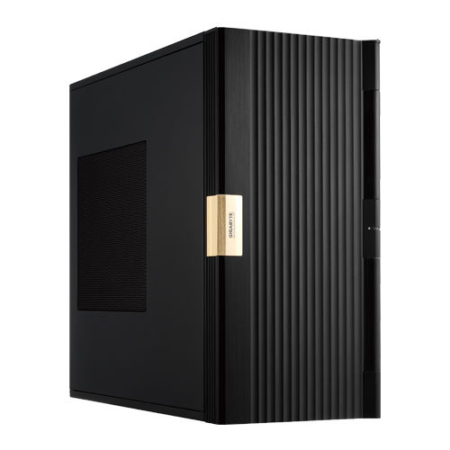 GIGABYTE GZ-AABC61-CNB CUPIO 6140 SIN FUENTE 2 USB 5 BAHIAS NEGRO Tower, Midi-Tower Black