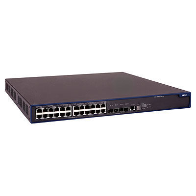 HP 3600-24-PoE EI Managed L3 Fast Ethernet (10/100) Power over Ethernet (PoE) 1U Black
