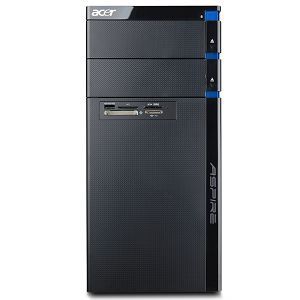 Acer Aspire M3400 AMD Athlon II X3 425 6 GB DDR3-SDRAM 1 TB NVIDIA® GeForce® 310 Windows 7 Home Premium Desktop PC Black