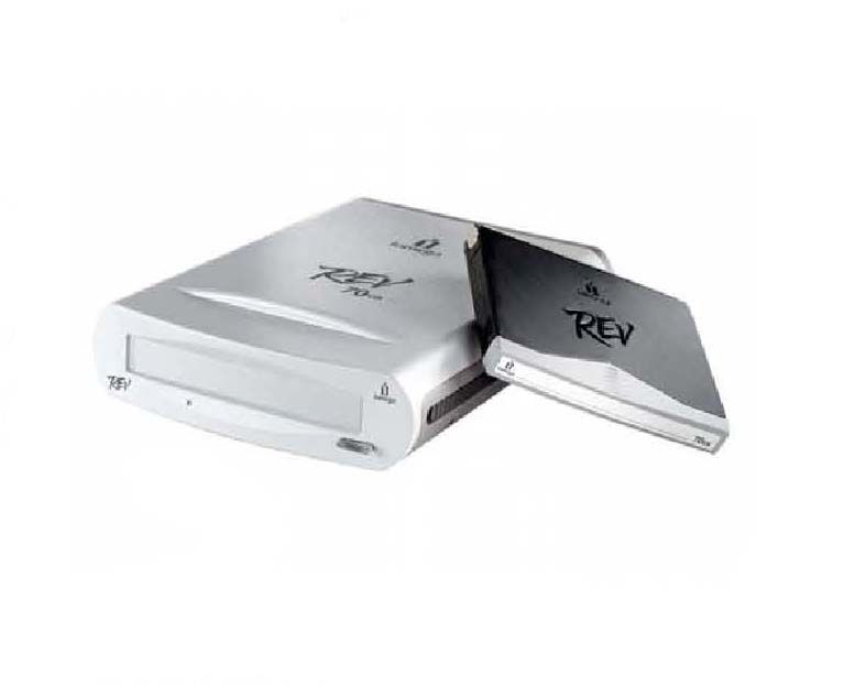 Iomega REV® 70GB USB 2.0 Backup Drive with Removable Disk external hard drive 4200 RPM