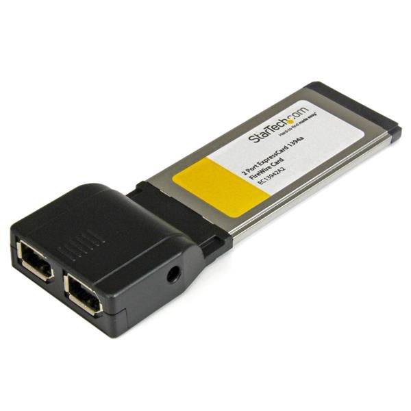 StarTech.com 2 Port ExpressCard 1394a FireWire Laptop Adapter Card