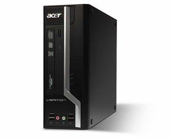 Acer Veriton X490G Intel® Core™ i3 i3-530 2 GB DDR3-SDRAM 320 GB Intel® GMA X4500 Windows 7 Professional SFF PC Black