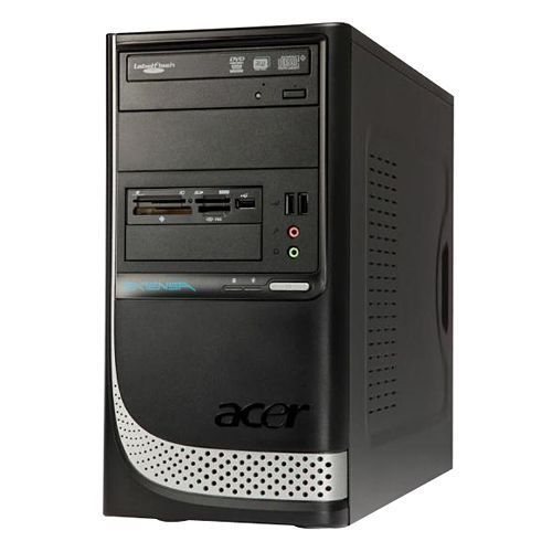 Acer Extensa E430 Intel® Celeron® M 215 2 GB 500 GB AMD Radeon HD 3200 Windows 7 Professional Desktop PC Black, Silver