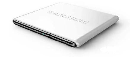 Samsung SE-S084D optical disc drive White