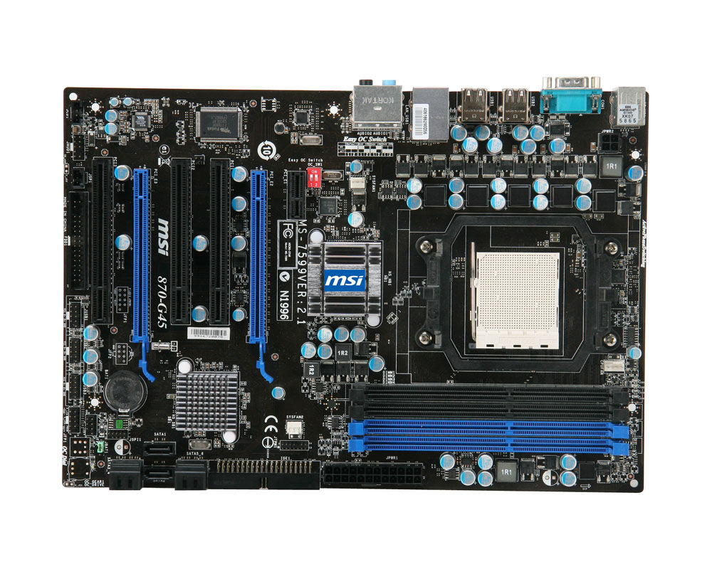 MSI 870-G45 motherboard Socket AM3 ATX