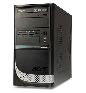 Acer Extensa E440 AMD Athlon II X2 250 2 GB DDR3-SDRAM 320 GB HDD NVIDIA® GeForce® GT 320 Windows 7 Home Premium Desktop PC Black