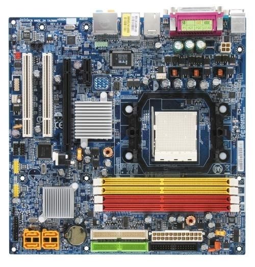 GIGABYTE GA-M51GM-S2G motherboard Socket AM2 micro ATX