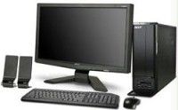 Acer eMachines EL1352 Intel® Celeron® M 215 3 GB DDR3-SDRAM 640 GB NVIDIA GeForce 6150 SE Windows 7 Home Premium Tower PC Black