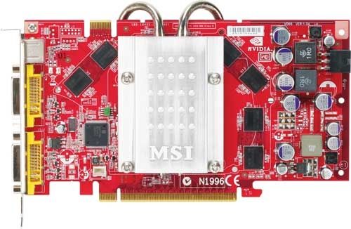 MSI NX7900GT-VT2D256EZ graphics card GDDR3