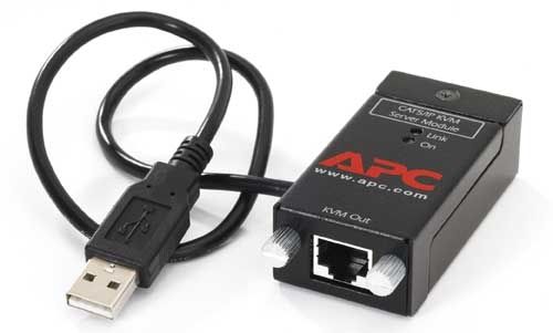 APC CAT5/IP KVM SUN Server Module (SM) KVM cable Black 0.234 m