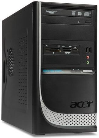 Acer Extensa E470 Intel® Core™2 Duo E7500 4 GB DDR3-SDRAM 750 GB NVIDIA® GeForce® GT 130 Windows 7 Home Premium Micro Tower PC Black