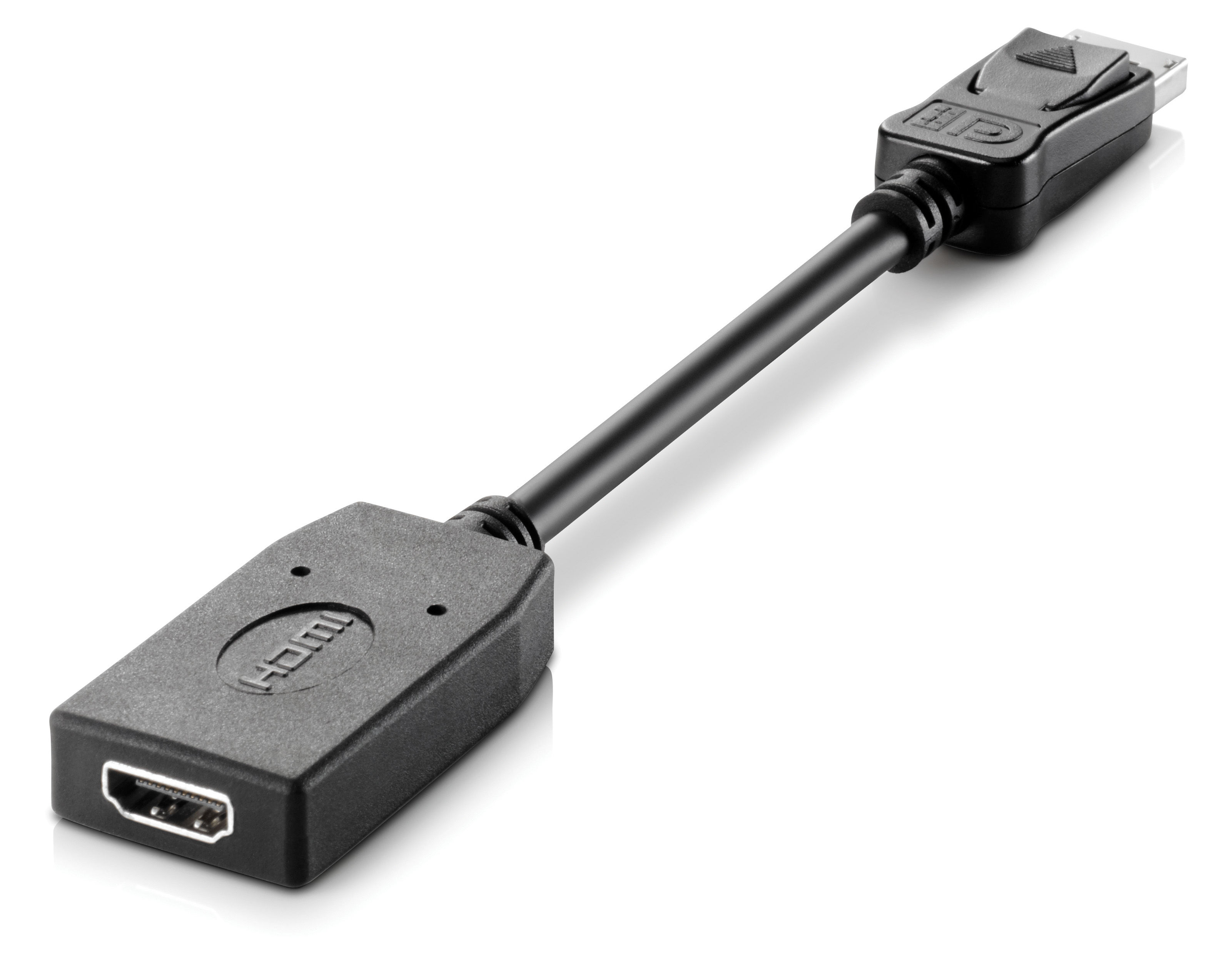 HP DisplayPort to HDMI Adapter 0.2 m HP DisplayPort Black