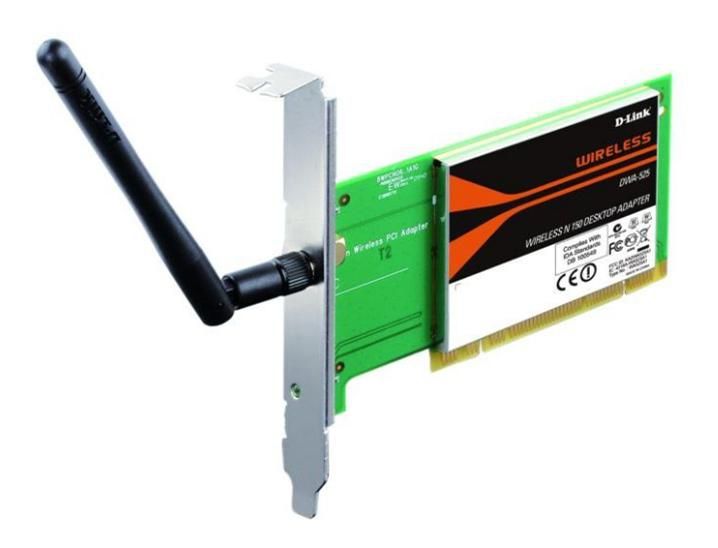 D-Link Wireless N 150 PCI Desktop Adapter Internal WLAN 150 Mbit/s