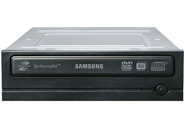 Samsung SH-S182M DVD Writer, Black optical disc drive Internal